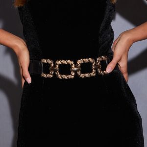Golden Elm Chain Link Waist Belt