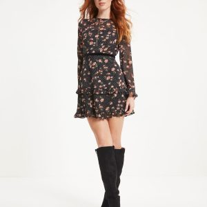 Genesis Floral Tiered Mini Dress