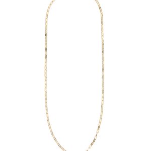 Skinny Hat 14k Plated Chain