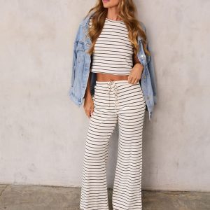 Albion Striped Drawstring Pants