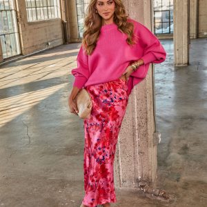 Elouise Knit Oversized Pullover Sweater