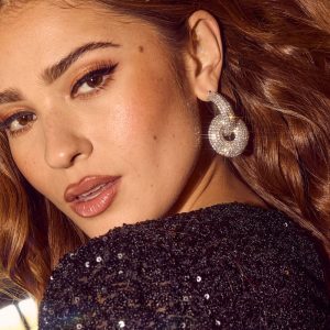 Lylah Rhinestone Embellished Earrings