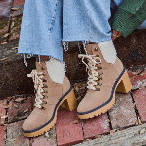 Icicle Mill Sherpa Heeled Boots