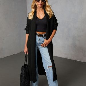 Lana Pocketed Duster Cardigan