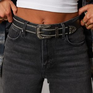 Ashwyn Studded Western Belt