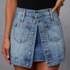 Look Twice Layered Mini Skirt