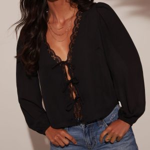 Alonso Lace Trim Top