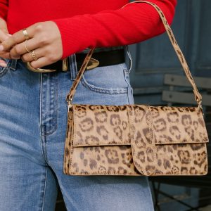 Geneva Leopard Shoulder Bag