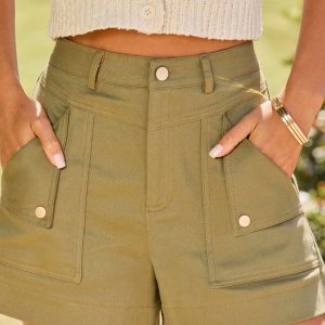 High Stakes Stretch Denim Shorts