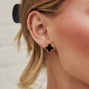 Lucky Day Clover Stud Earrings
