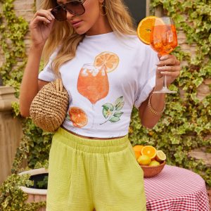 Aperol Spritz Short Sleeve Graphic Tee