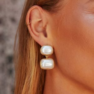 Dare To Dream Pearl Drop Earrings