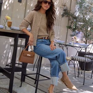 Come Find Me Cable Knit Cardigan