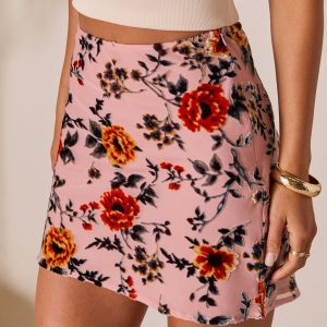 Forever Darling Floral Mini Skirt