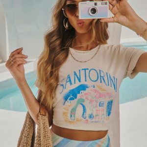 Santorini Short Sleeve Graphic Tee