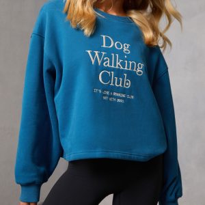 Dog Walking Club Graphic Sweatshirt