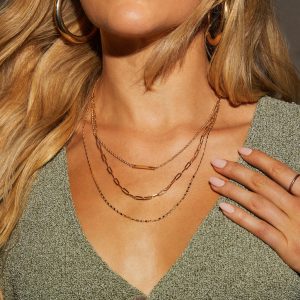 Elsie Layered Chain Necklace