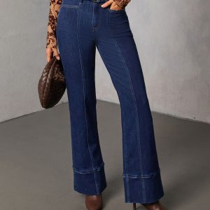 Harloe 90s Vintage Stretch Flare Jeans