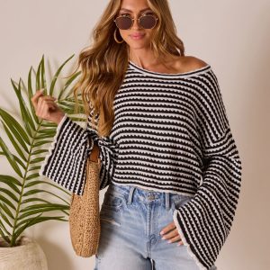 Raymar Contrast Stripe Sweater