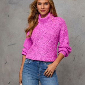 Deidra Chunky Turtleneck Sweater