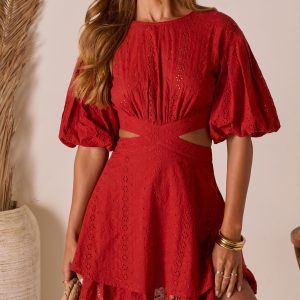 Liore Cut Out Mini Dress