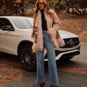 Kyleen Super Stretch Pintuck Flare Jean