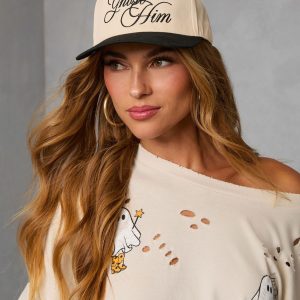 Ghost Him Snapback Hat