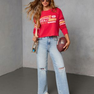 San Francisco 49ers Touchdown Long Sleeve Graphic Tee