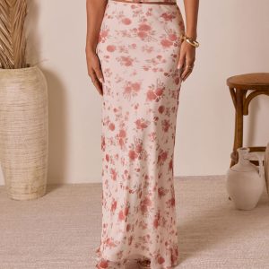 Romance Rewritten Floral Maxi Skirt