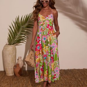 Ameena Floral Maxi Dress
