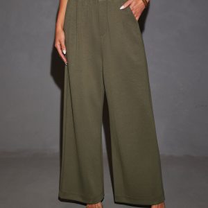 Sage High Rise Trouser Pants