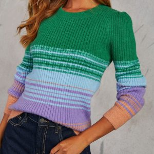 Dayton Colorblock Pullover Sweater
