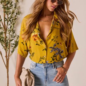 Nakita Button Up Top