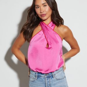 Midnight Muse Halter Neck Bodysuit