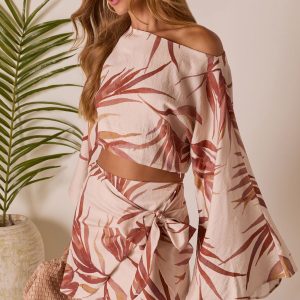 Ramiah Tropical Crop Top