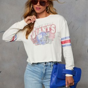 New York Giants Long Sleeve Graphic Sweatshirt