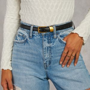 Have My Heart Faux Leather Belt