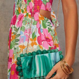 Cava Acrylic Hard Case Clutch