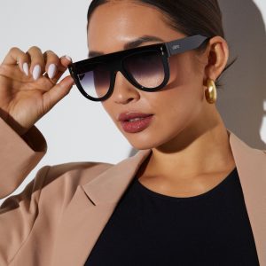 Call The Shots Round Frame Sunglasses