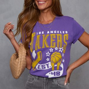 LA Lakers Short Sleeve Graphic Tee