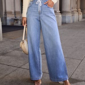 Tehla Stretch Pull-On Jeans