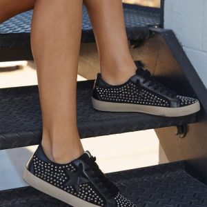 Star Power Studded Platform Sneaker