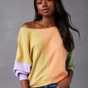 Brendel Colorblock Pullover Sweater