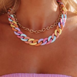 Like Candy Layered Chain Necklace