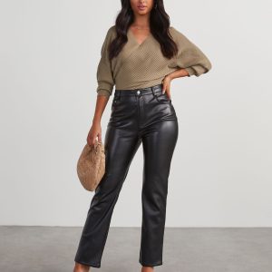 Let It Glow Drape Sweater Bodysuit