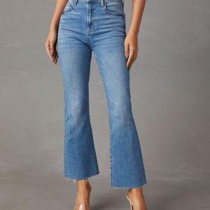 Derita High Rise Straight Leg Jeans