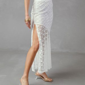 Yours Truly Lace Maxi Skirt